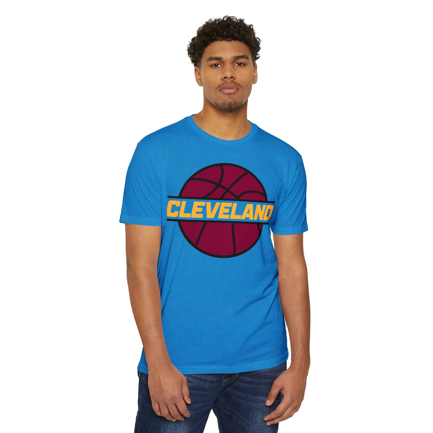 Cleveland Heart T-Shirt — Retro Script City Pride Tee
