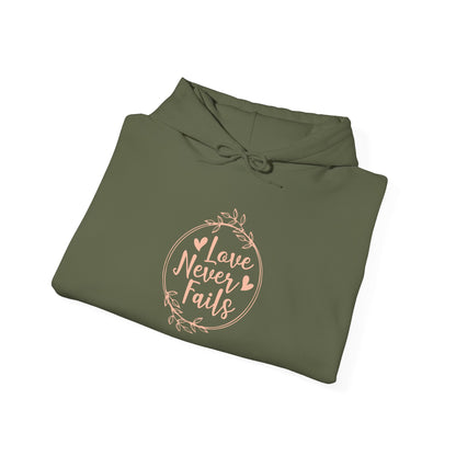 "Love Never Fails" Hoodie
