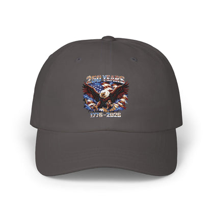 Eagle Americana Dad Cap — Patriotic Bald Eagle Embroidered Baseball Hat