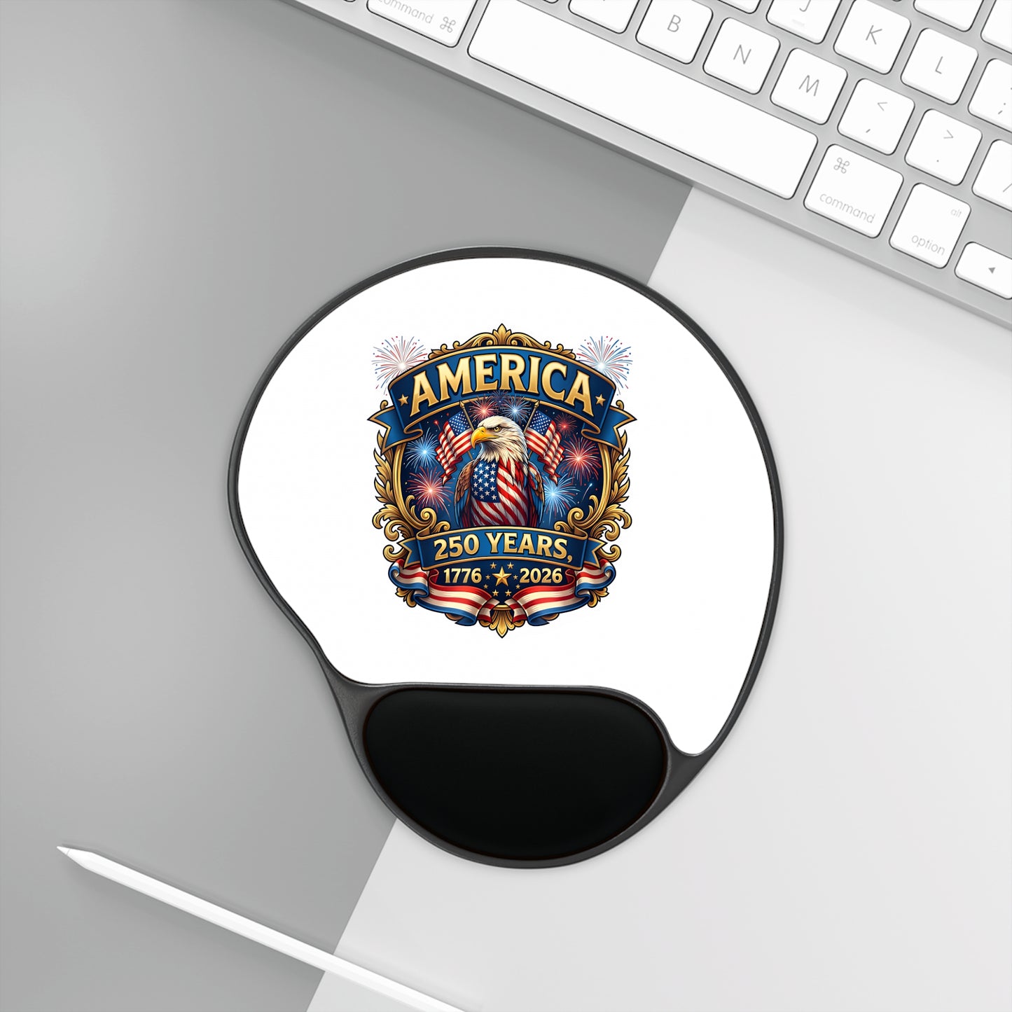Mouse Pad With Wrist Rest