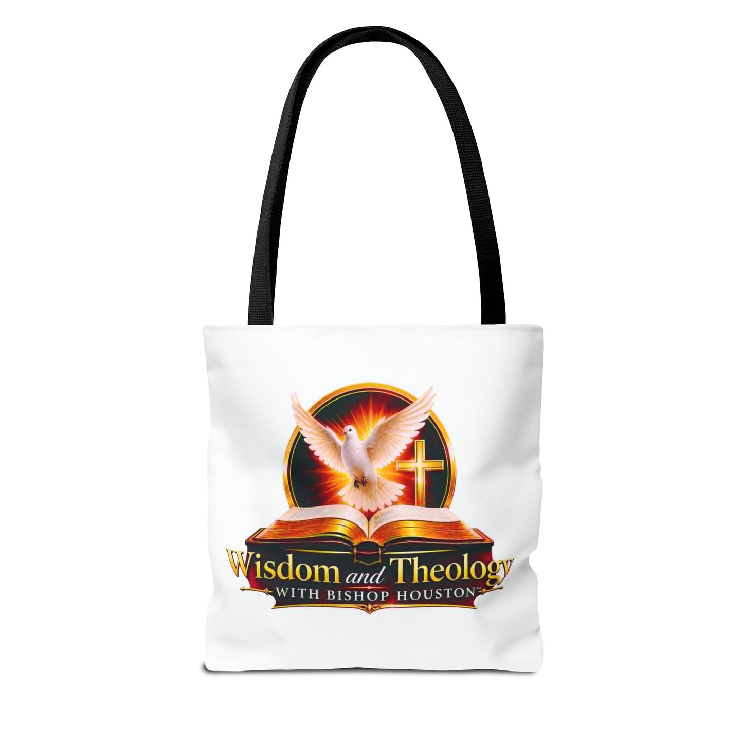 Christian Wisdom & Theology Tote Bag — 'Wisdom and Theology with Bishop Houston' Inspirational Faith Tote
