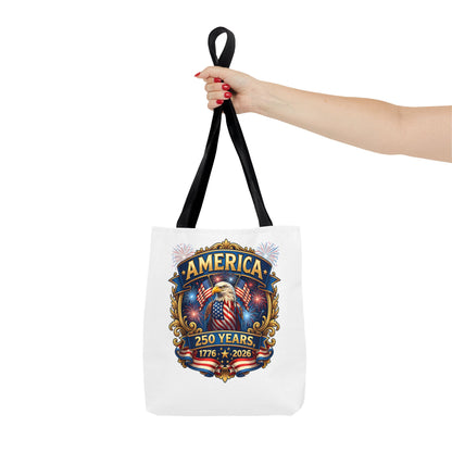 250th America Eagle Tote Bag – Patriotic 1776–2026 Celebration Tote