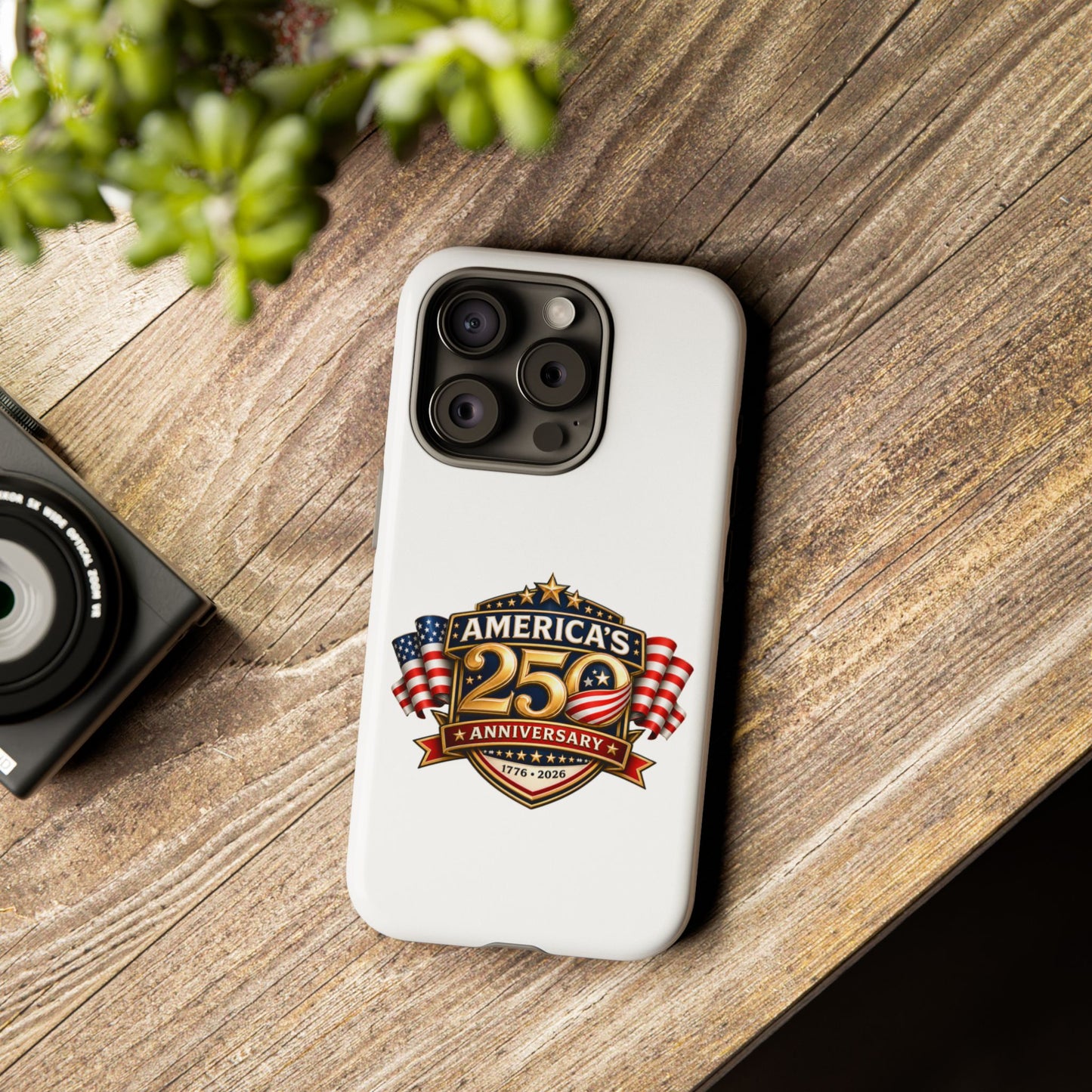 25th Anniversary Patriotic Phone Case — America’s Celebration Design