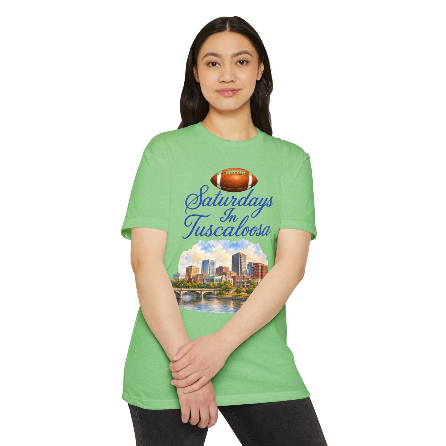 Saturdays in Tuscaloosa Football Cityscape T-Shirt