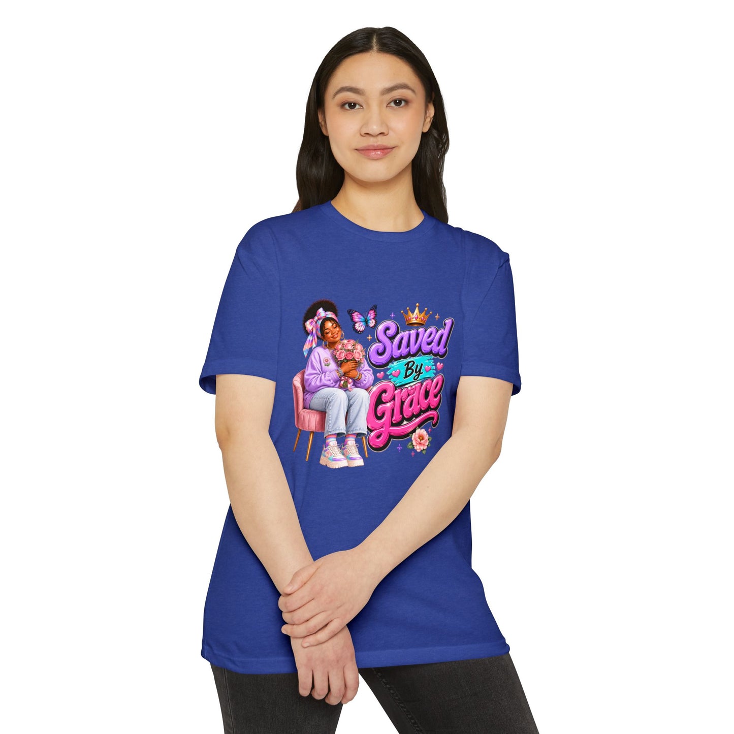 Saved By Grace T-Shirt — Faith-Inspired Graphic Tee