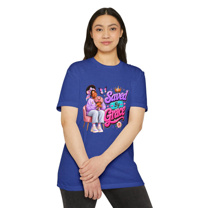 Saved By Grace T-Shirt — Faith-Inspired Graphic Tee