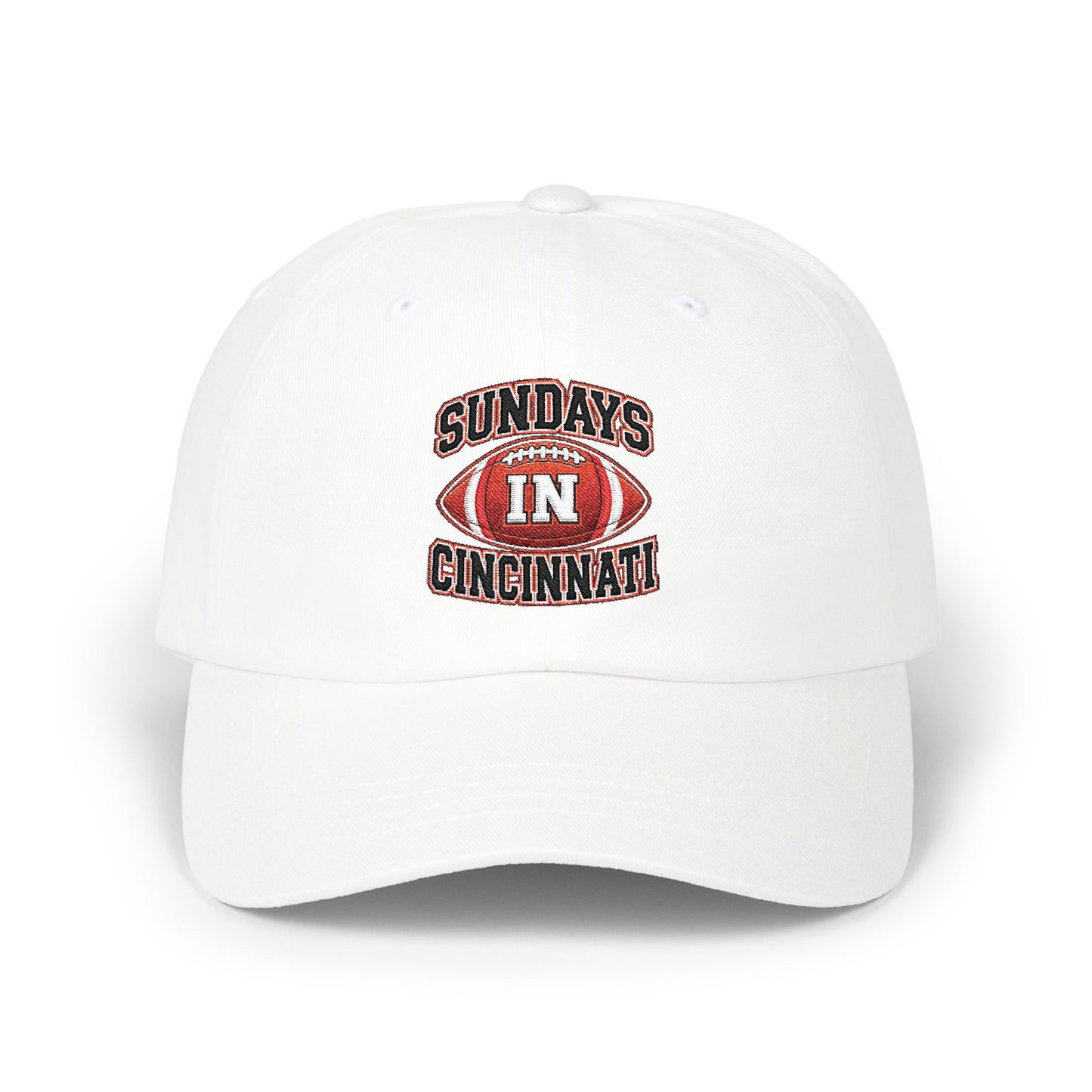 Dad Cap — "Sundays in Cincinnati" Football Hat