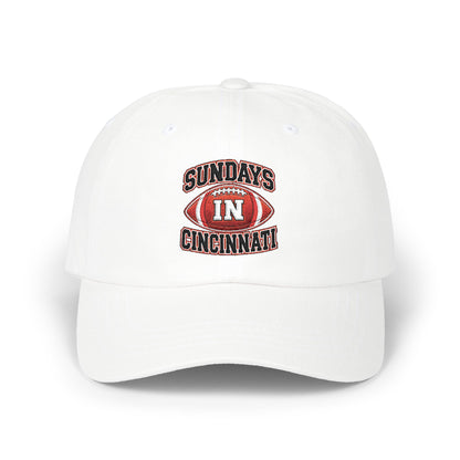 Dad Cap — "Sundays in Cincinnati" Football Hat