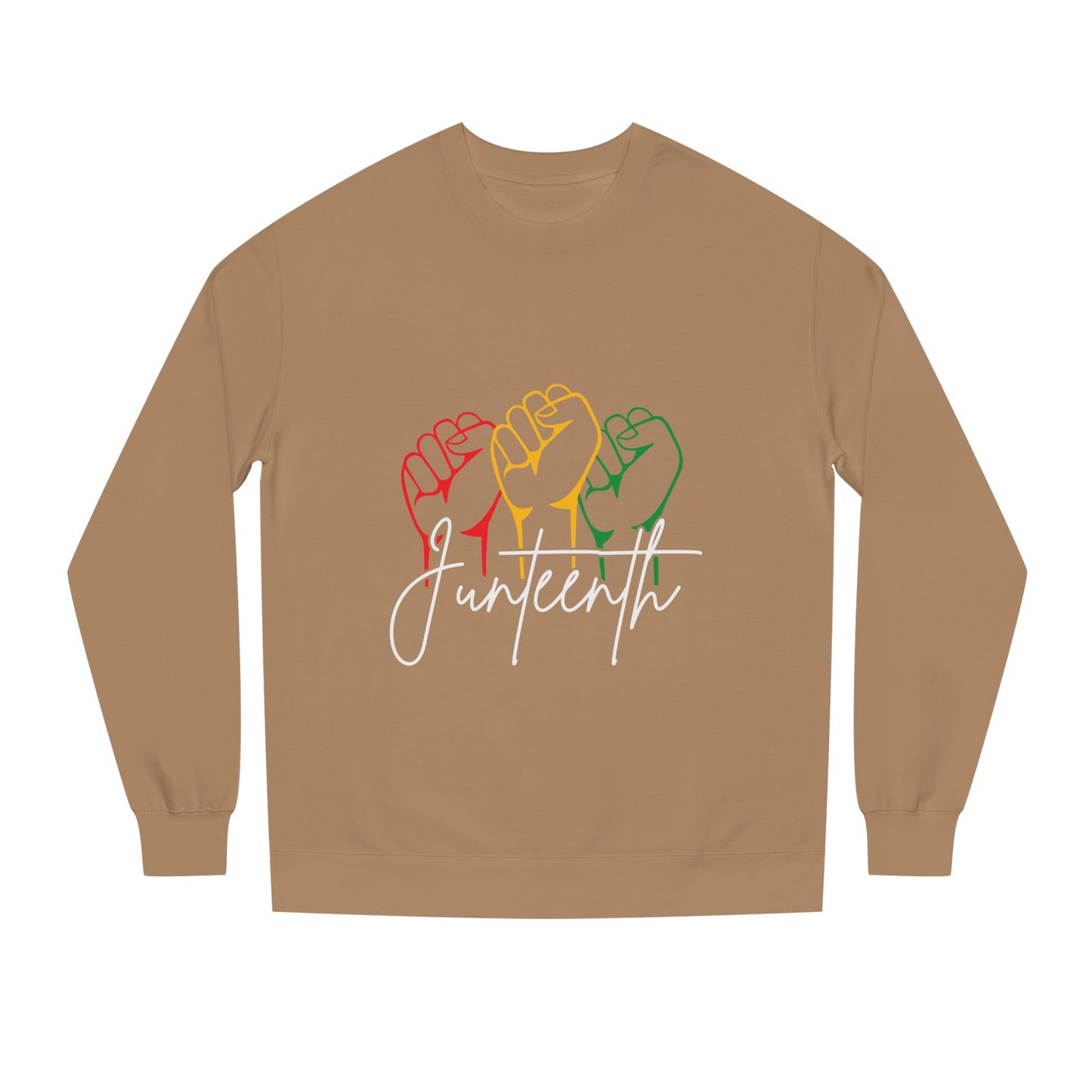 Juneteenth Fist Sweatshirt - Juneteenth Celebration Pullover
