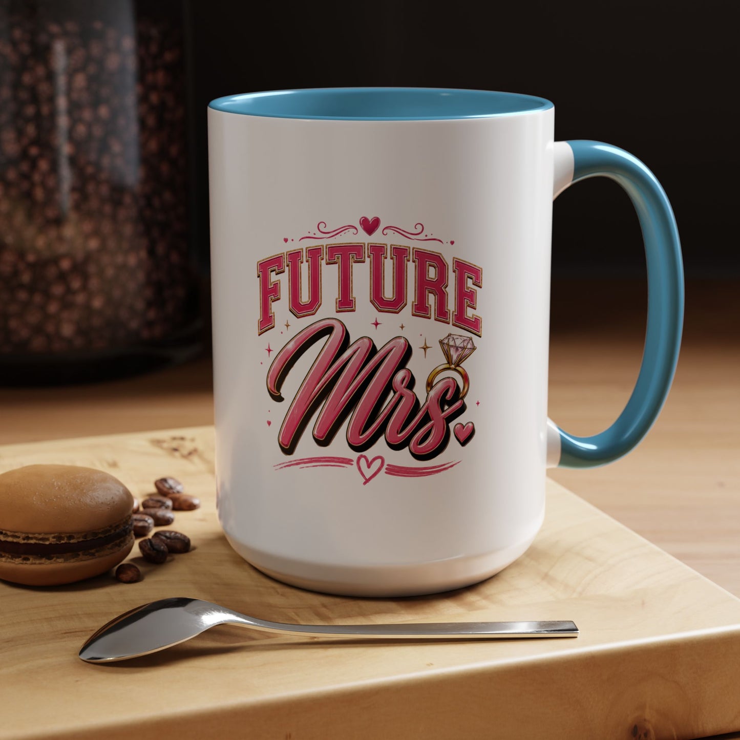 Future Mrs. Accent Coffee Mug — Bridal Bachelorette Gift (11/15oz)