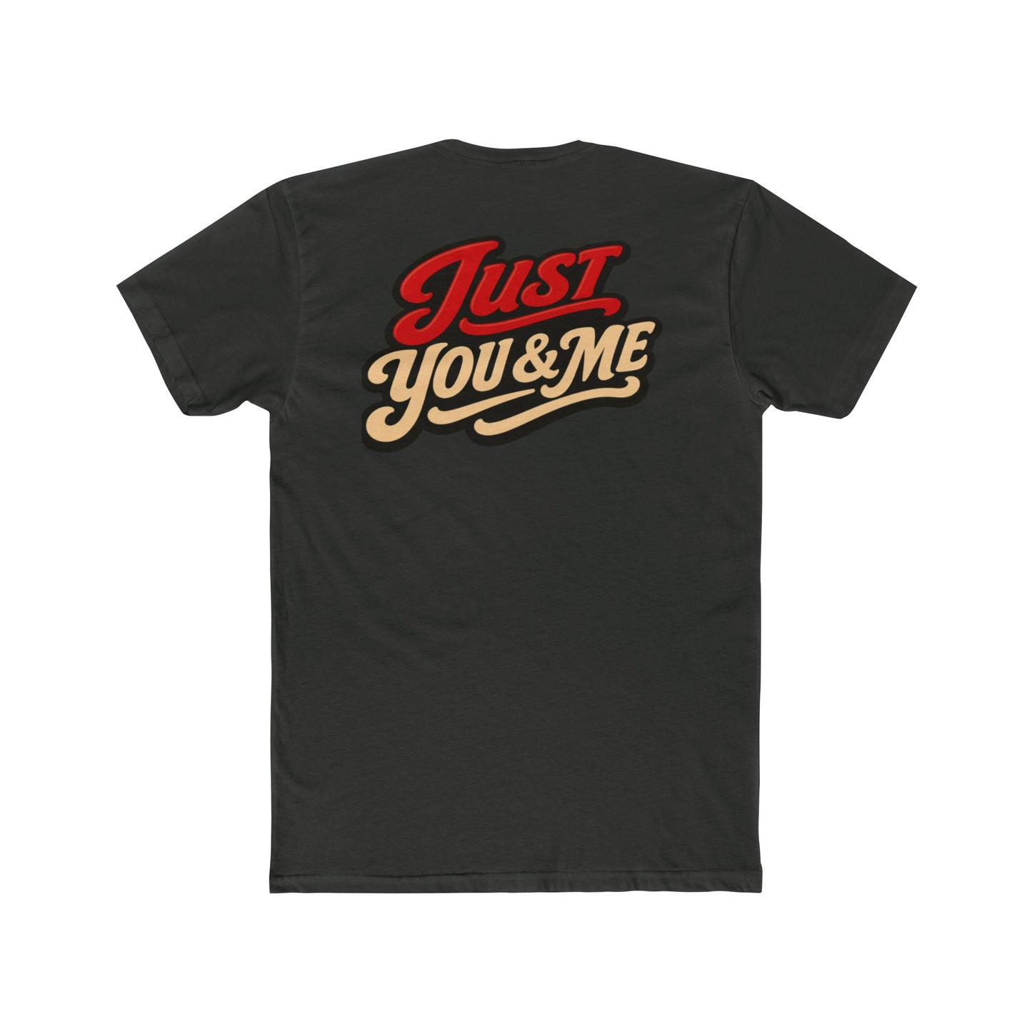 Just You & Me Graphic Tee — Retro Couples Love Shirt