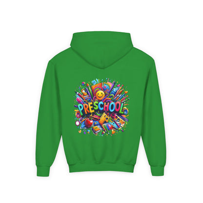 Preschool Kids Hoodie — Colorful Back-to-School Preschool Design