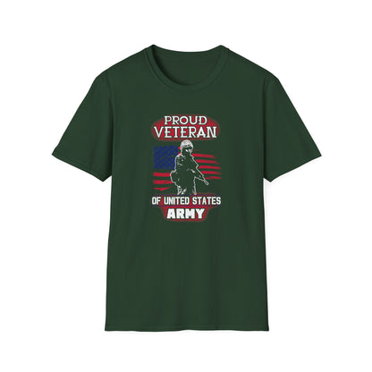Proud Veteran United States Army  T-Shirt