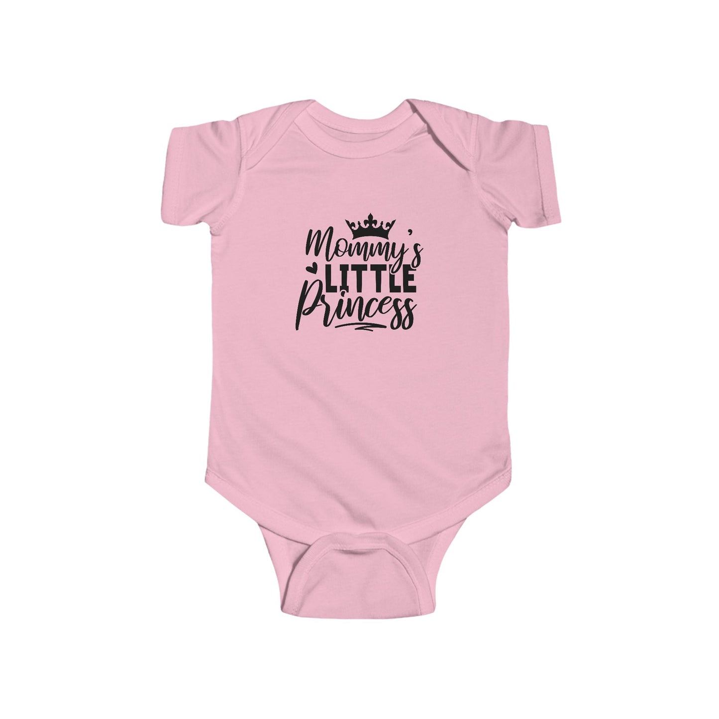 Baby Bodysuit "Mommy's Little Princess" - Cute Infant Onesie with Crown Design