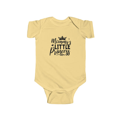 Baby Bodysuit "Mommy's Little Princess" - Cute Infant Onesie with Crown Design