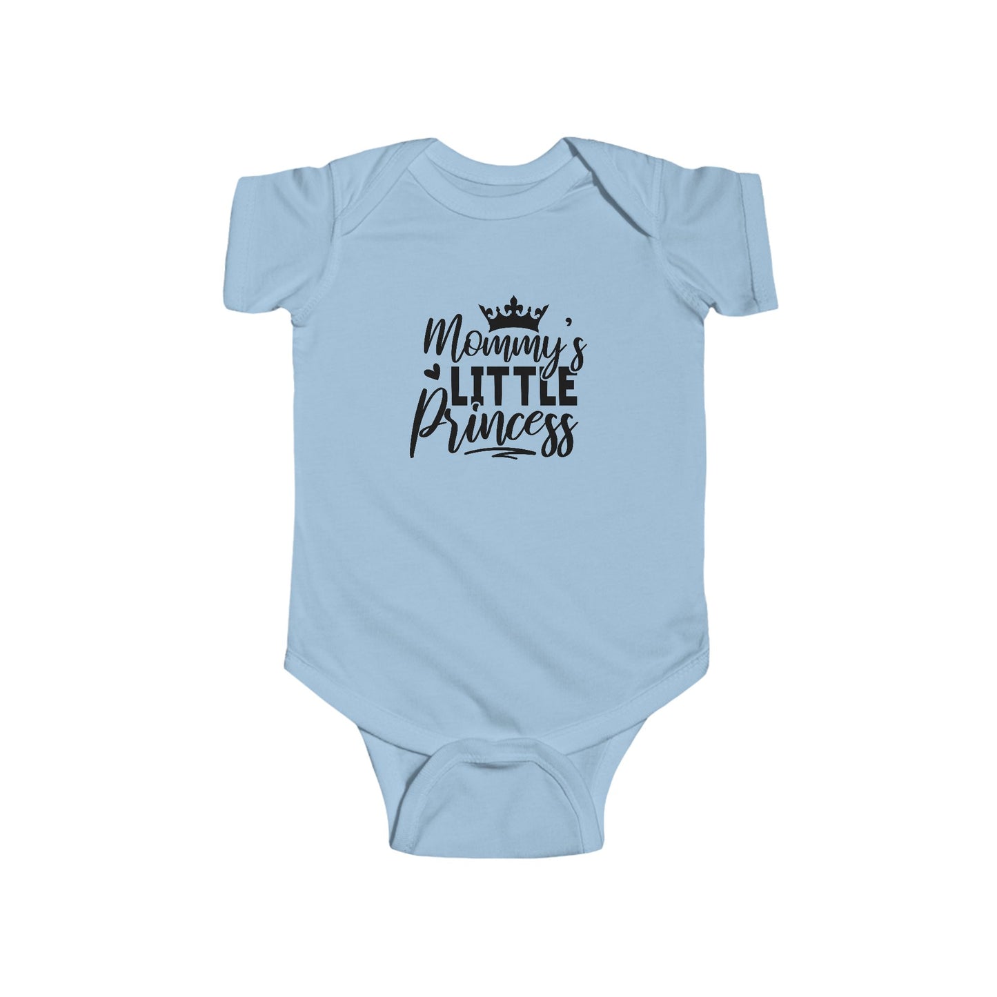 Baby Bodysuit "Mommy's Little Princess" - Cute Infant Onesie with Crown Design