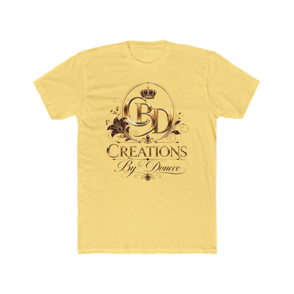 Creations By Donece Logo Tee - Luxury Monogram Graphic T-Shirt