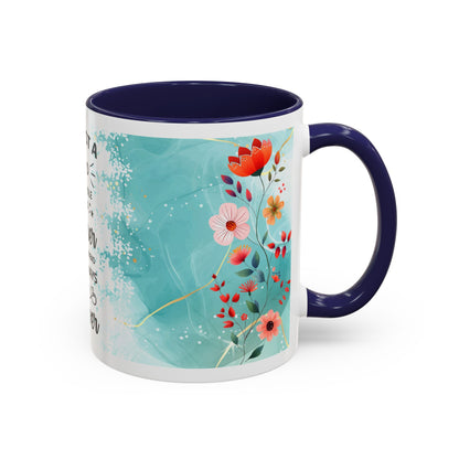 Mother Coffee Mug — “Not Just a Word but a Whole World” Floral Gift (11/15oz)