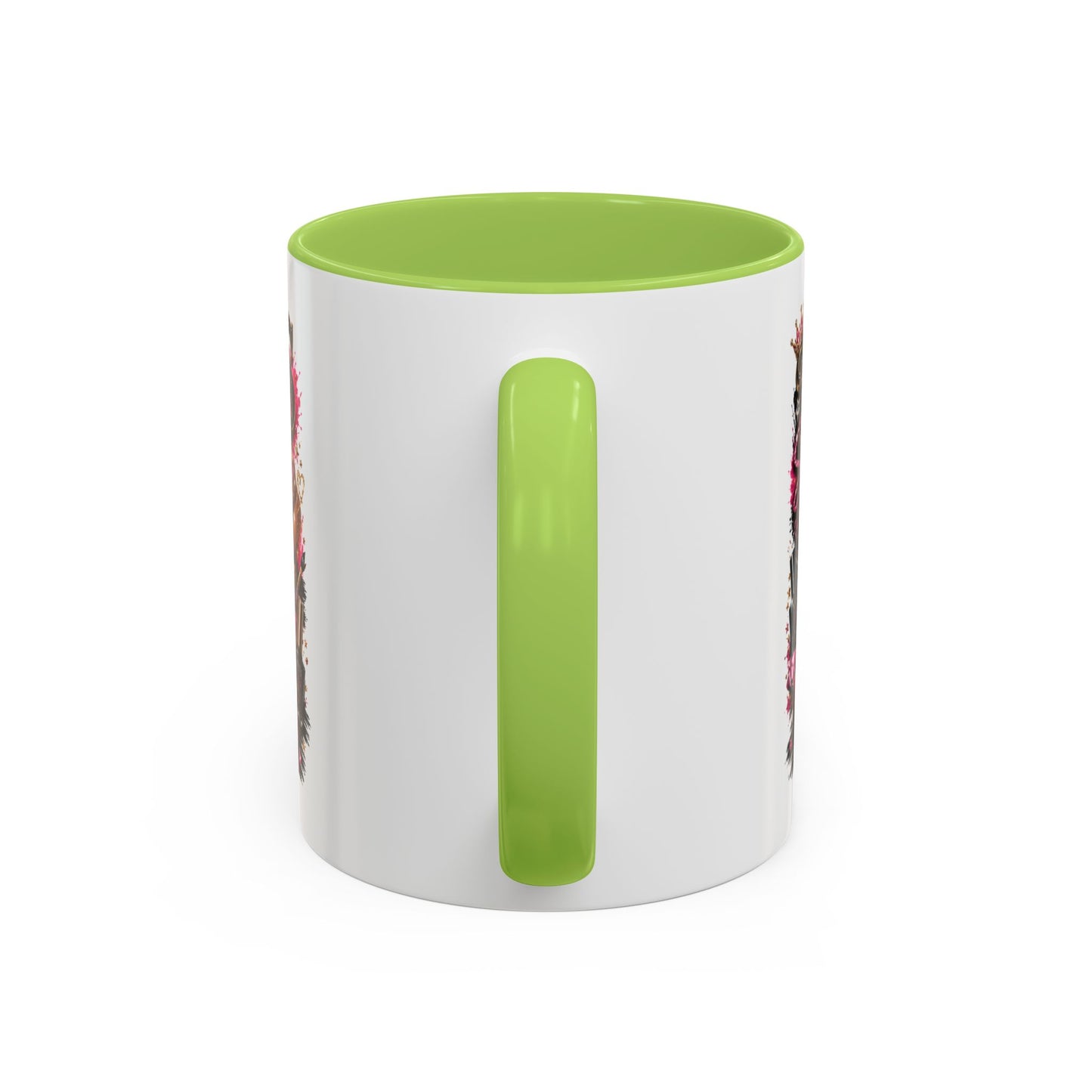 Accent Coffee Mug - "Nails Speak Louder Than Words" Pink Nail Tech Coffee Mug