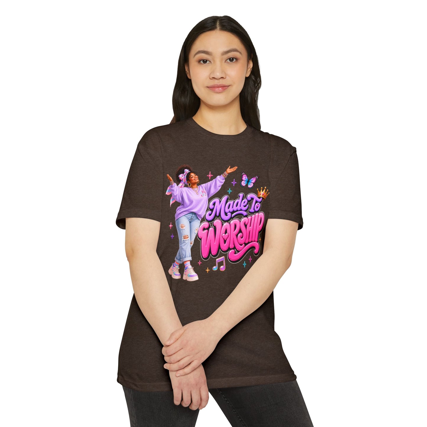 Made to Worship T-Shirt — Christian Faith Graphic Tee