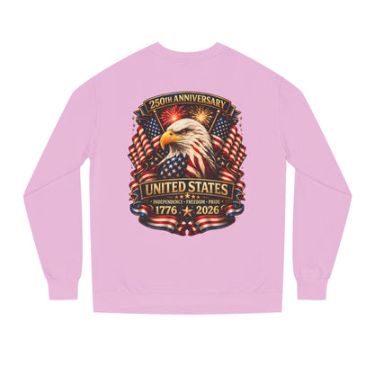 250th Anniversary United States Eagle Sweatshirt – 1776–2026 Patriotic Crewneck
