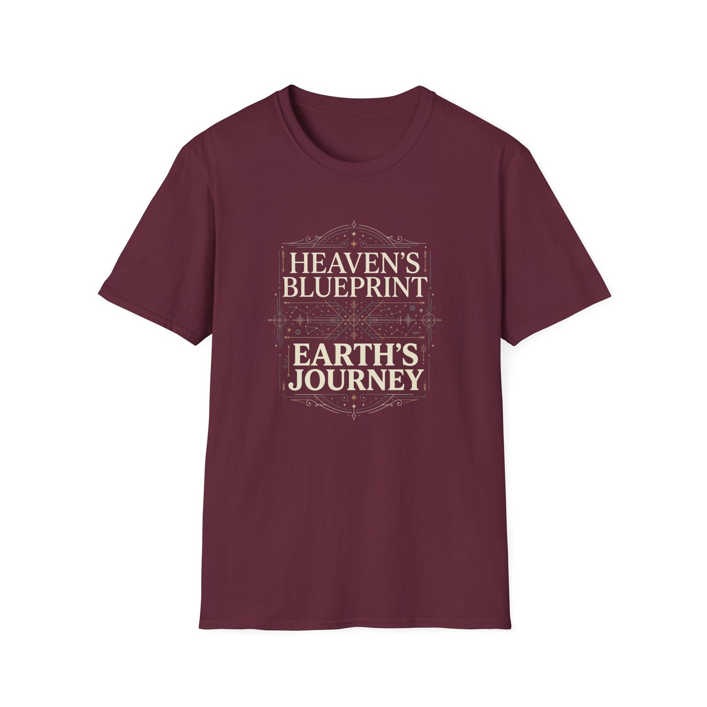 Heaven’s Blueprint, Earth’s Journey T-Shirt