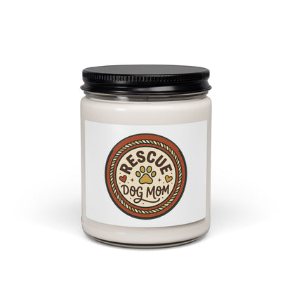 Rescue Dog Mom Candle, Soy Jar Candle, Rescue Pride, Fur Baby
