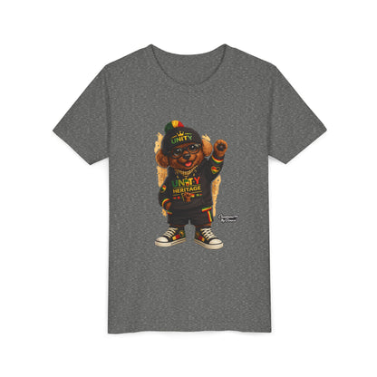 Kids Unity Heritage Tee — Youth Short Sleeve Shirt with 'Unity' Design