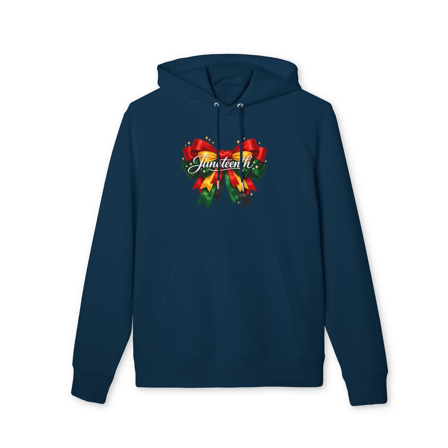 Juneteenth Ribbon Hoodie — Juneteenth Celebration Pullover