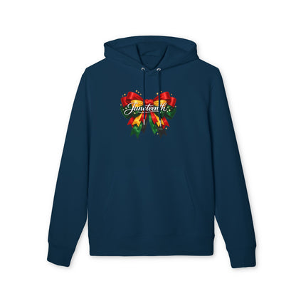 Juneteenth Ribbon Hoodie — Juneteenth Celebration Pullover