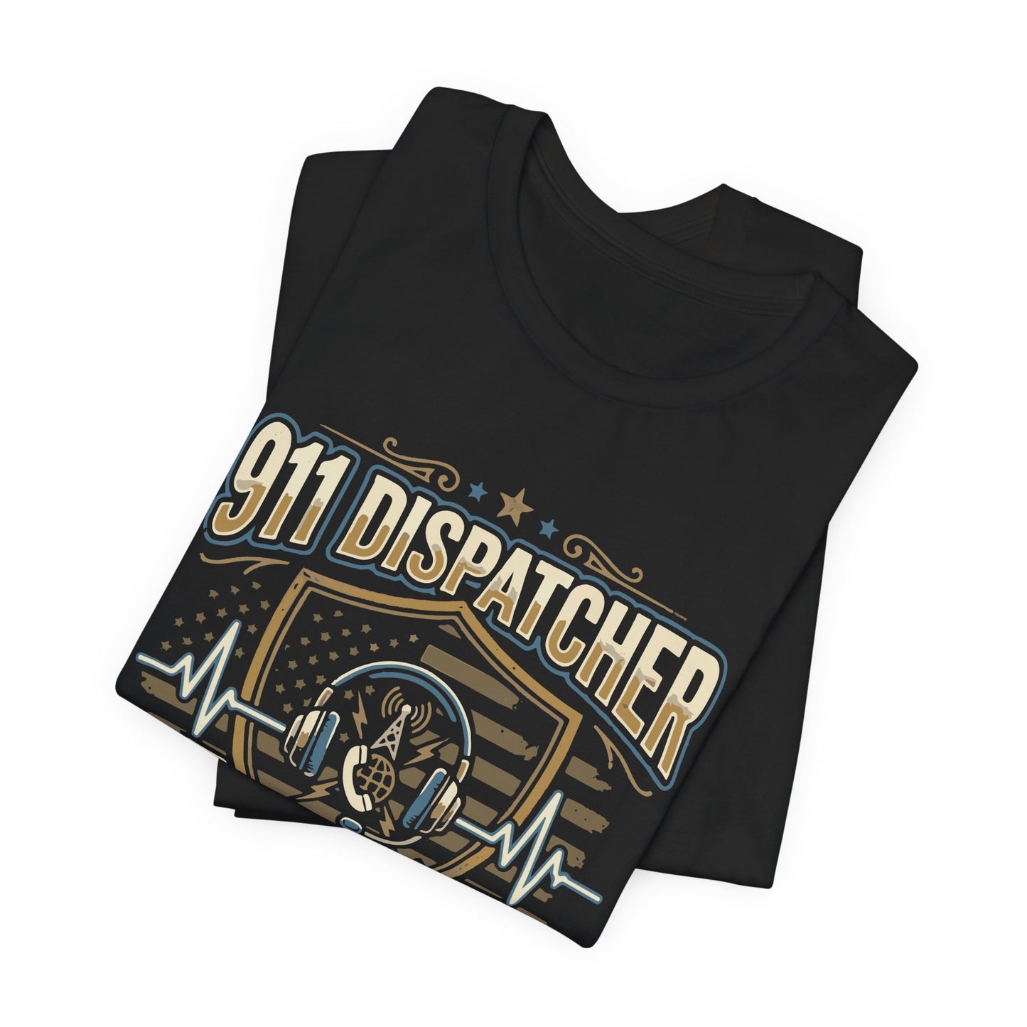 911 Dispatcher T‑Shirt — "We Are the Voice in the Dark" Emergency Responder Tee