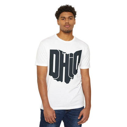 Ohio State Outline T-Shirt — Bold Retro OHIO Graphic Tee