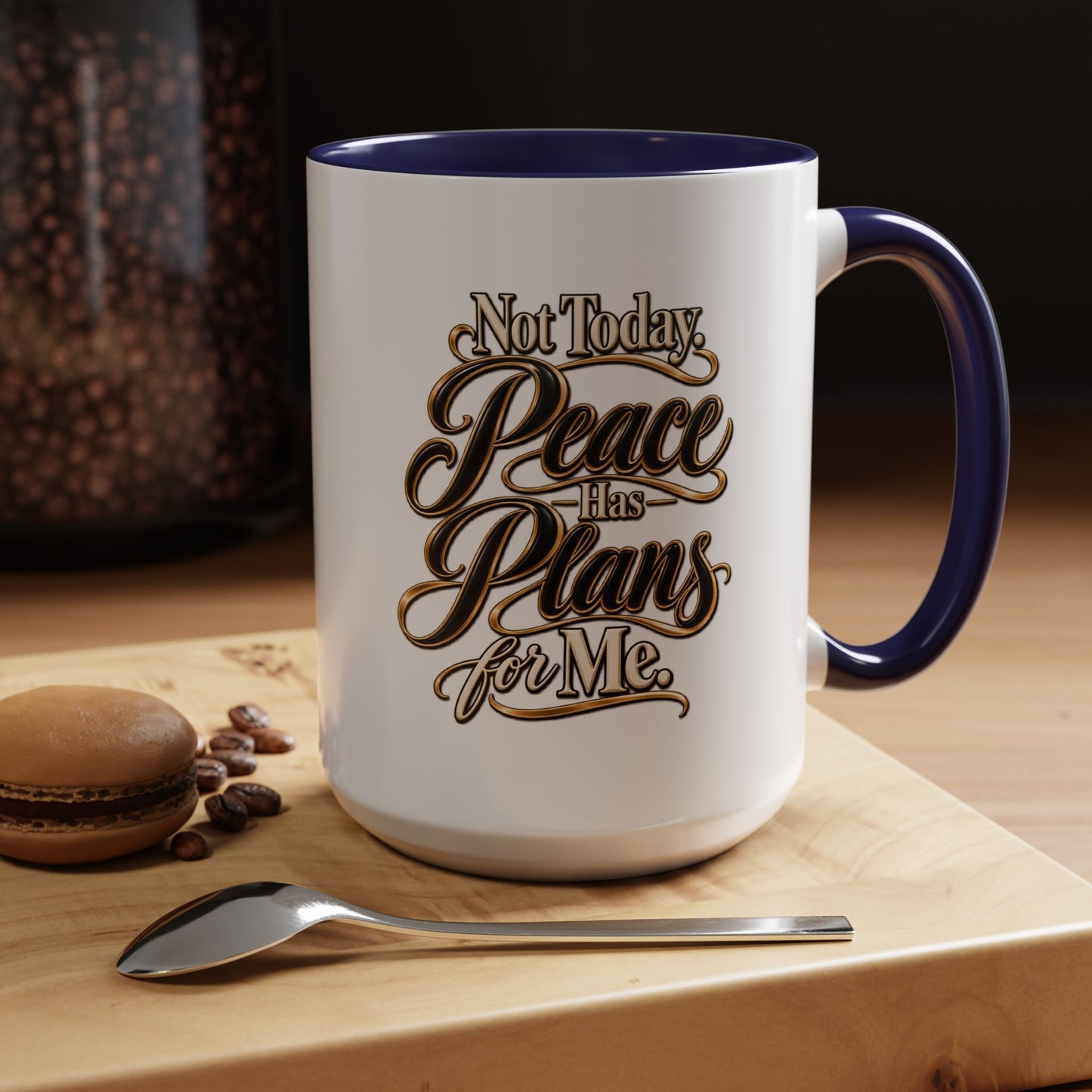 Peace Has Plans for Me Coffee Mug — Inspirational Faith Morning Mug