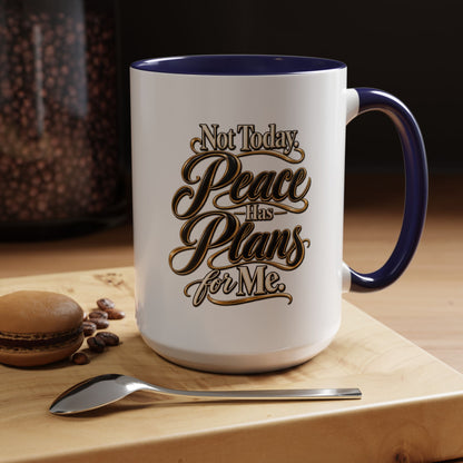 Peace Has Plans for Me Coffee Mug — Inspirational Faith Morning Mug