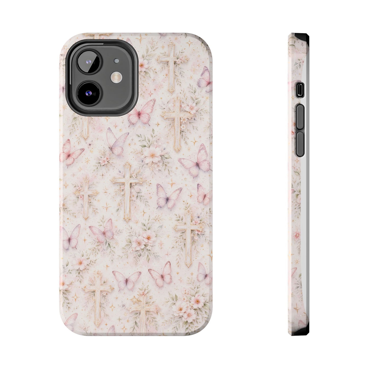 Blessed Wings Phone Case | Christian Floral iPhone Case
