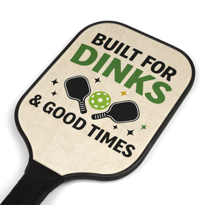 Pickleball Paddle Set — "Built for Dinks & Good Times" Lightweight Paddle Kit (2 Pack + Balls)
