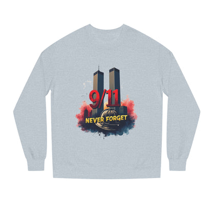 9/11 Never Forget Sweatshirt — Twin Towers Memorial Crewneck
