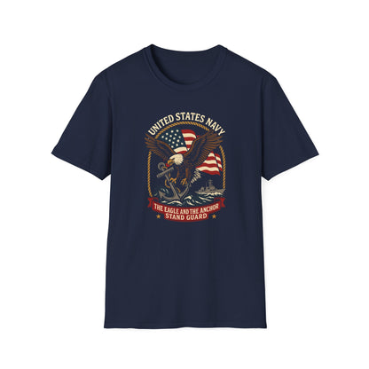 United States Navy The Eagle and the Anchor Stand Guard T-Shirt