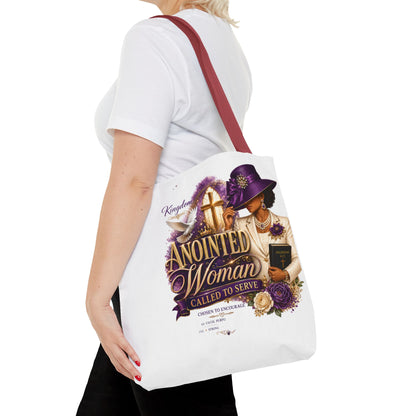 Anointed Woman Tote Bag – 'Called to Serve' Faithful Church Purse