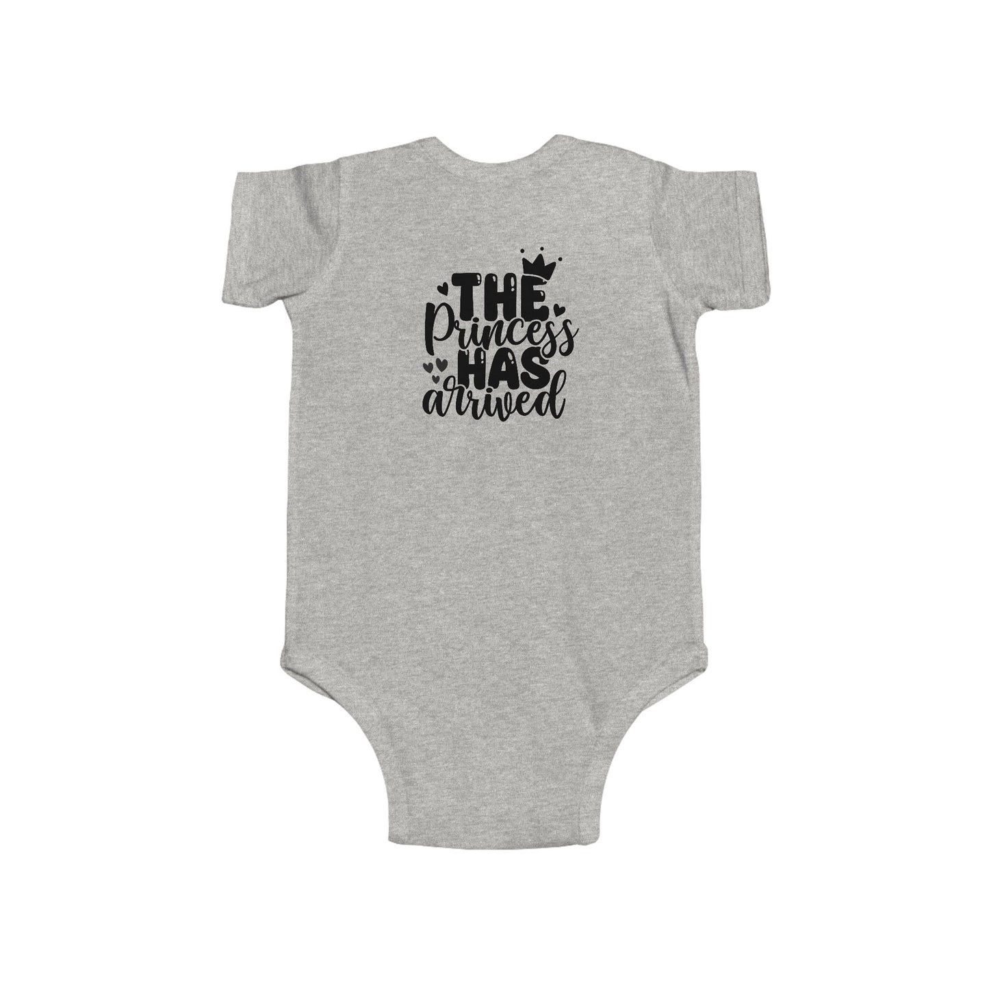 Baby Bodysuit - "The Princess Has Arrived" Newborn Onesie