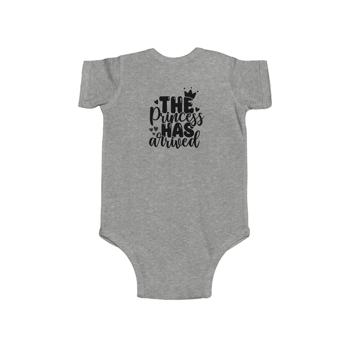 Baby Bodysuit - "The Princess Has Arrived" Newborn Onesie