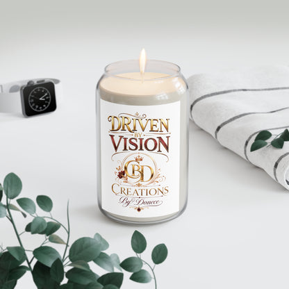 Driven by Vision Scented Soy Candle — 13.75 oz (Creations by Dmece)
