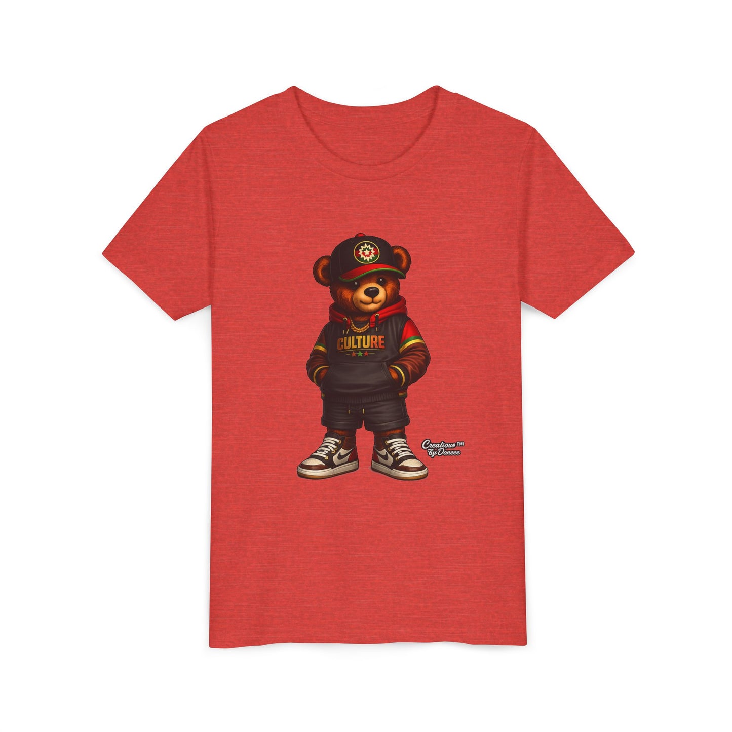 Youth Tee — Urban Bear "Culture" Graphic