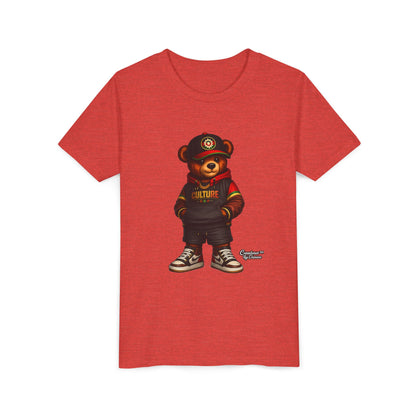 Youth Tee — Urban Bear "Culture" Graphic