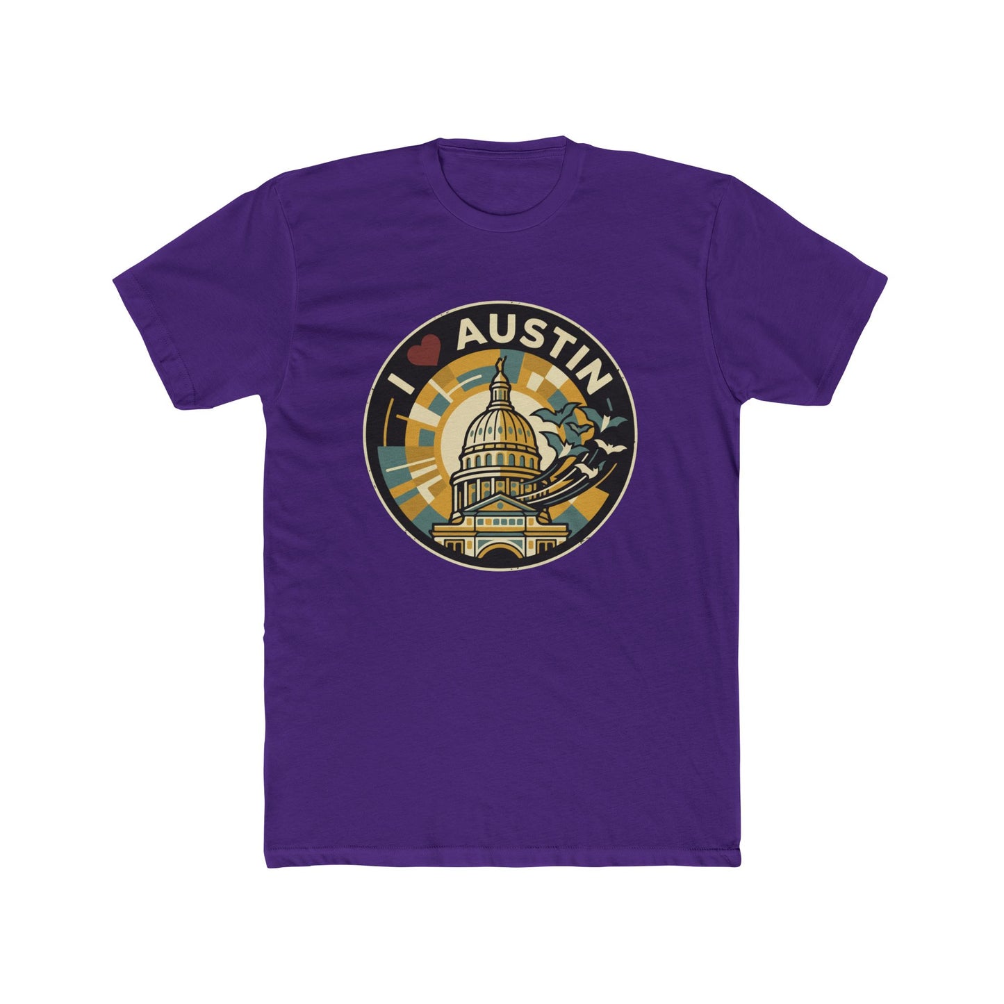 I  Austin Capitol Graphic T-Shirt – Retro City Pride Tee