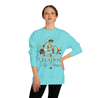 Crewneck Sweatshirt — Creations By Donece Gold Logo Crewneck