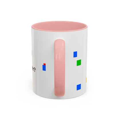Autism Awareness Coffee Mug - "I Have Autism, What's Your Superpower?" Accent Mug
