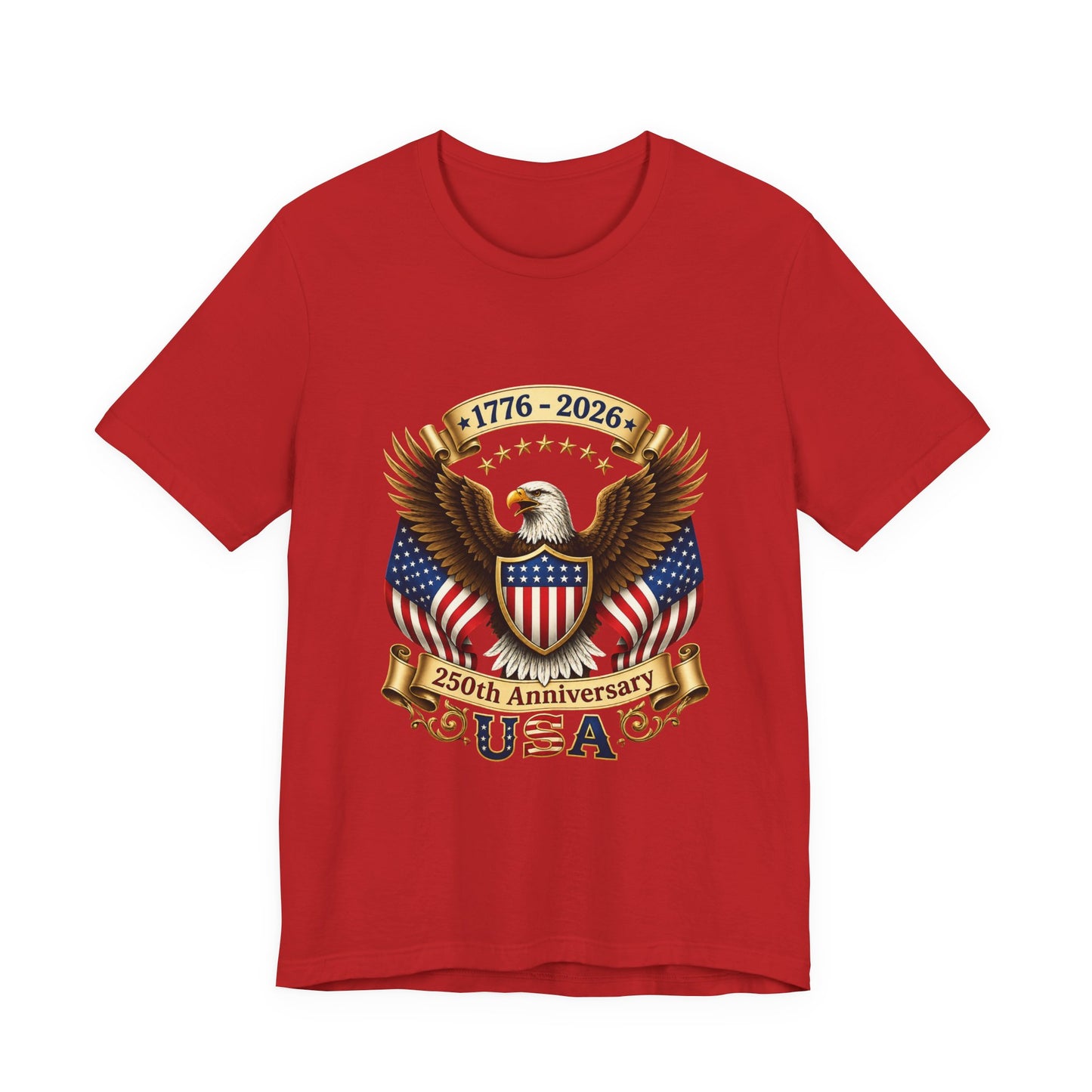 250th Anniversary USA Eagle T-Shirt — 1776–2026 Patriotic Tee