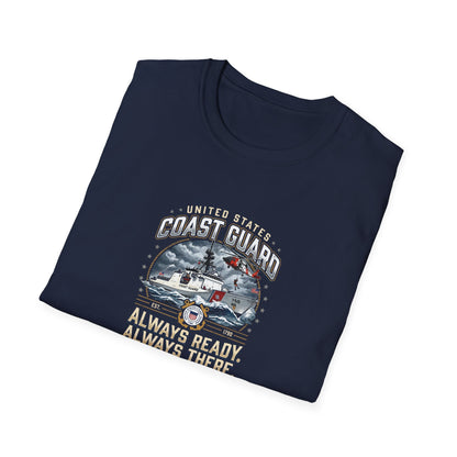 Coast Guard Rescue Always Ready, Always There T-shirt
