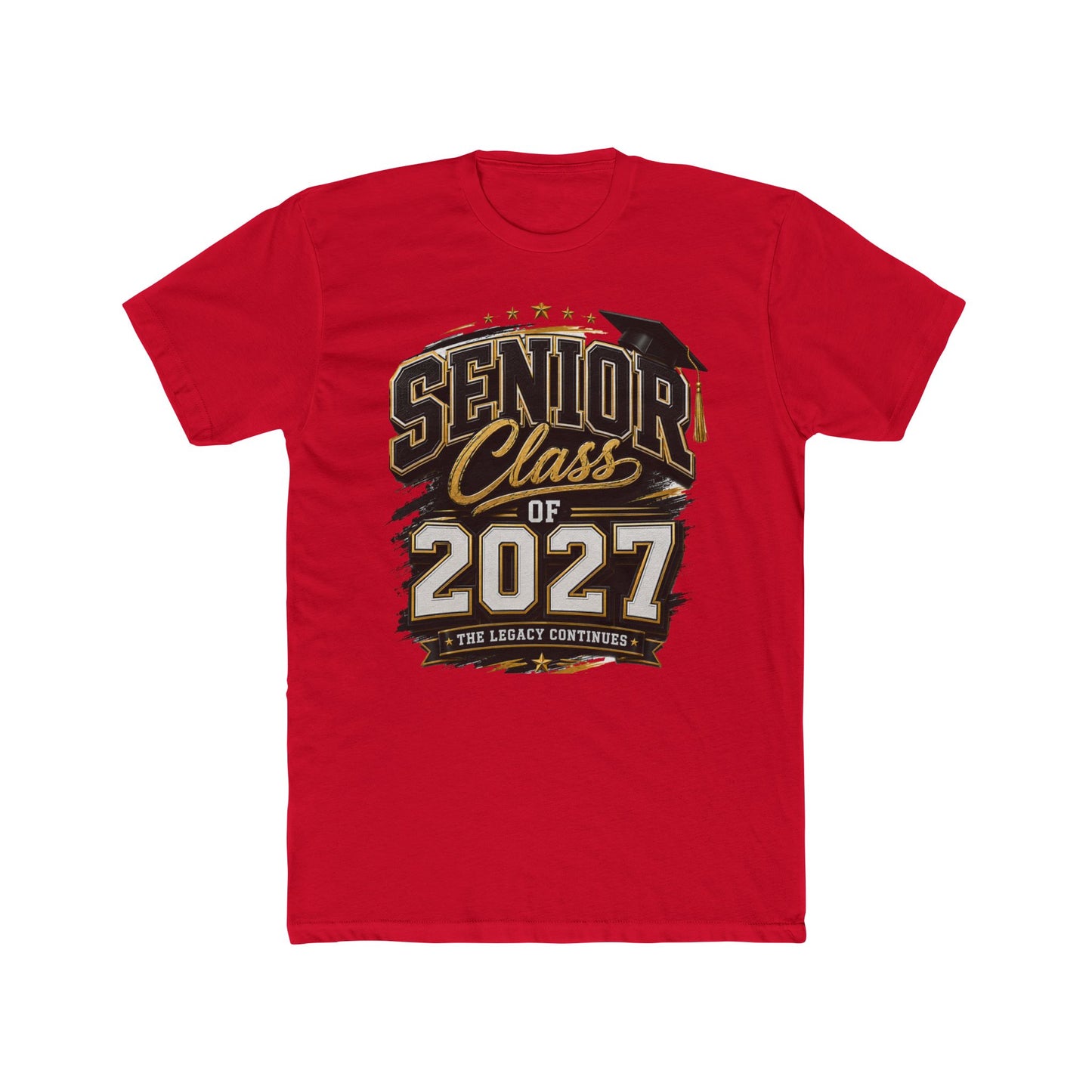 Senior Class of 2027 T-Shirt — Graduation Tee for High School & College Seniors